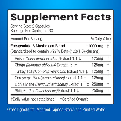 6 Mushroom Blend 1:1-2