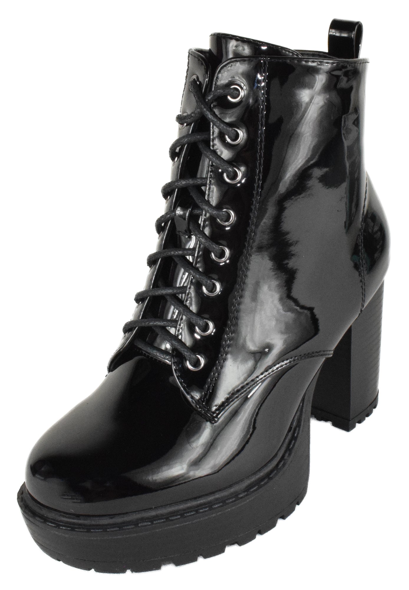 KENNEDY-1 Black Patent Top Moda-1