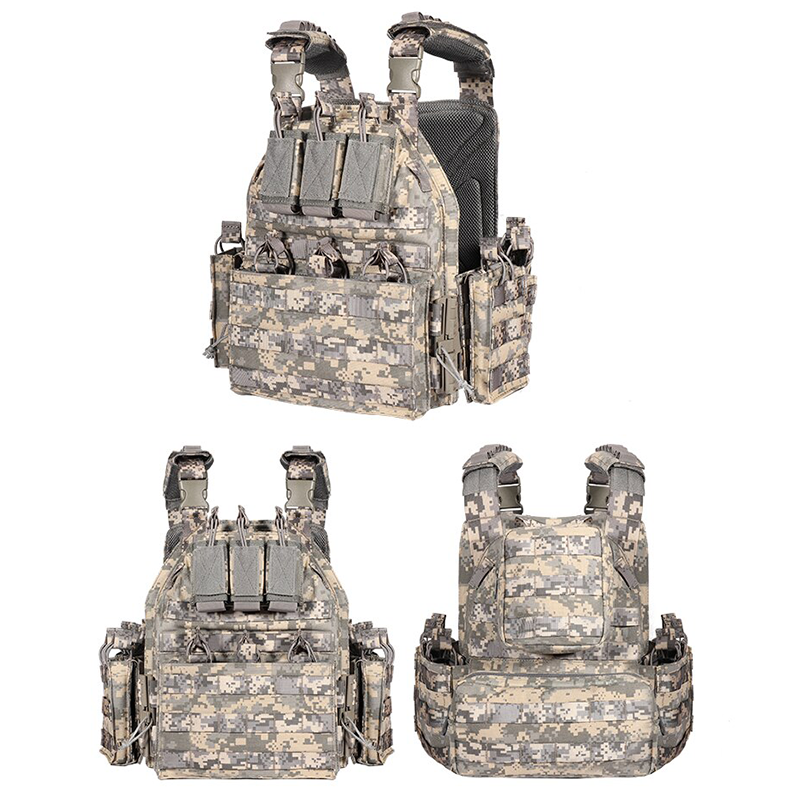 CS game equipment quick-release gun battle multi-camera vest-8