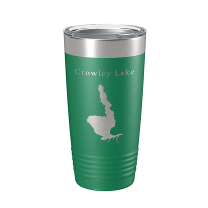 Crowley Lake Map Tumbler Travel Mug Insulated Laser Engraved Coffee Cup California 20 oz-9