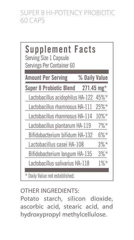 FLORA PROBIOTIC SUPER 8 ( 1 X 60 CAP  )-1