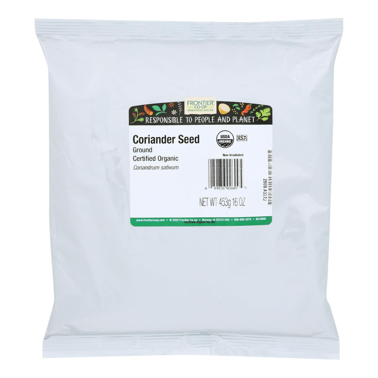 Frontier Herb Ground Coriander Seed (1x1lb)-0