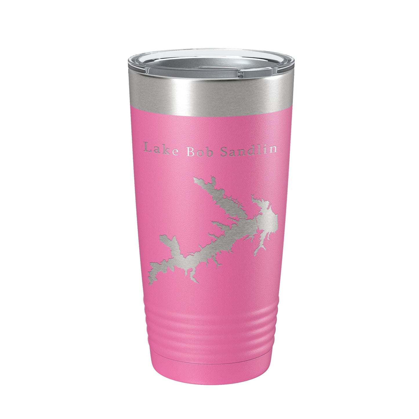Lake Bob Sandlin Map Tumbler Travel Mug Insulated Laser Engraved Coffee Cup Monticello Reservoir Texas 20 oz-11