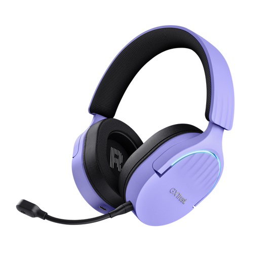 Austiņas Trust GXT 491P Wireless Gaming Headset - Lila (25305)-0