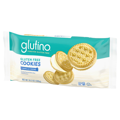 Glutino Vanilla Creme Cookies (12x10.6 Oz)-1