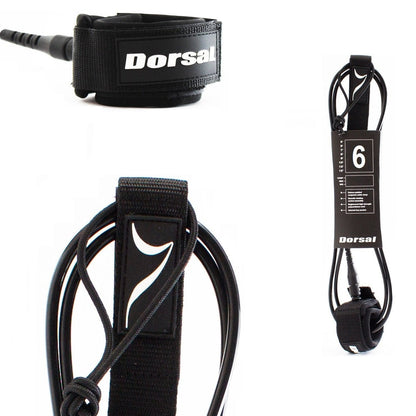 DORSAL Surf Leash for Surfboard Longboard SUP Leg Rope-0