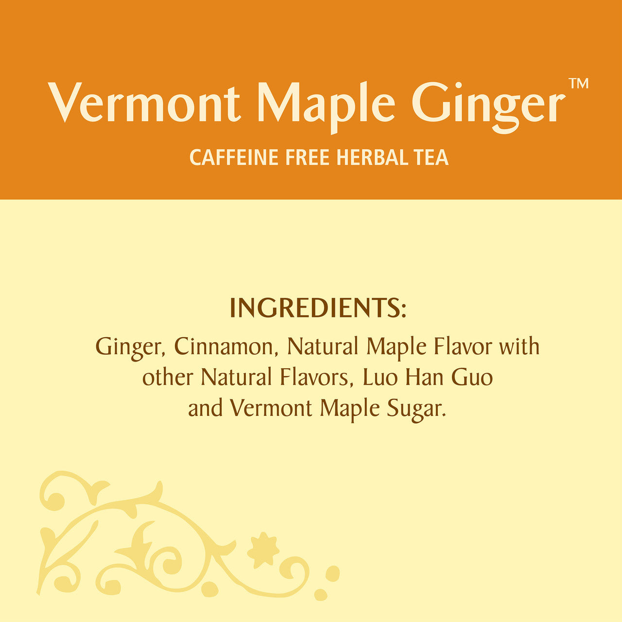 CS VRMNT MAPLE GNGR TEA ( 6 X 20 BAG  )-2