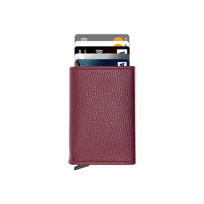 Agara  – PU Leather RFID Mechanism Card Holder/Wallet-5