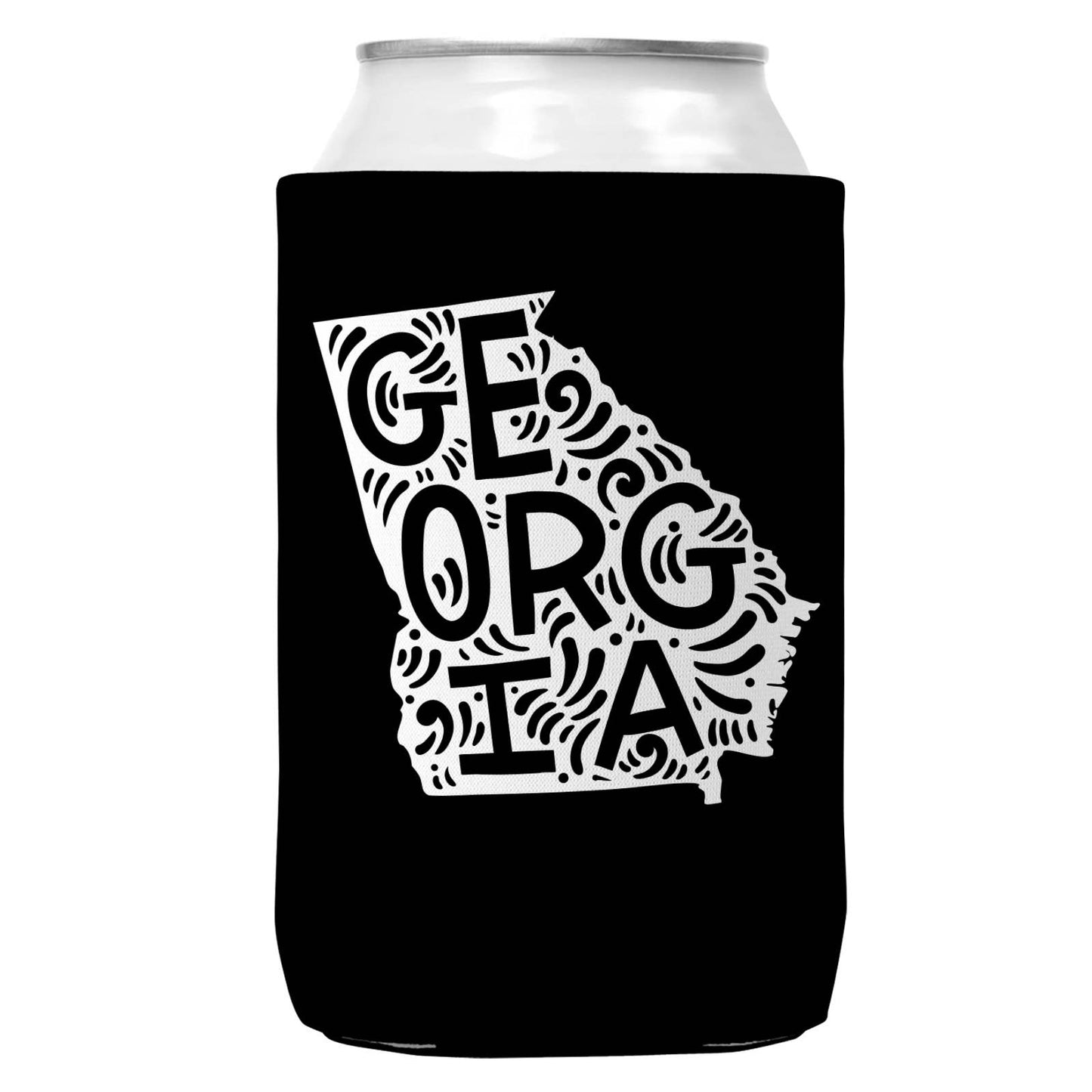 Georgia Can Coozie Cooler for 12oz Cans | State Koozie-0
