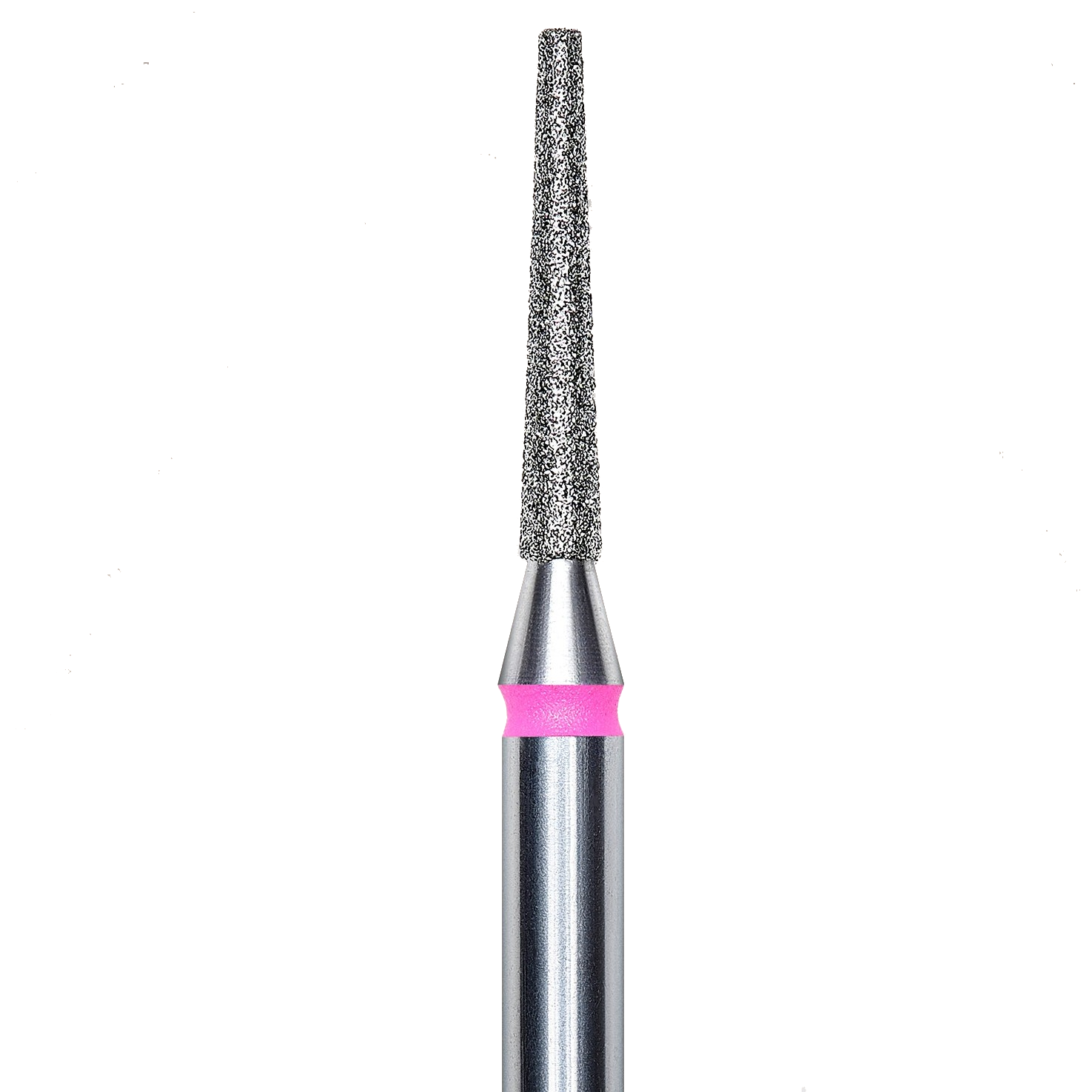 DIAMOND NAIL DRILL BIT, "FRUSTUM", RED, HEAD DIAMETER 1.8/8MM (FA70R018/8) - STALEKS™-1