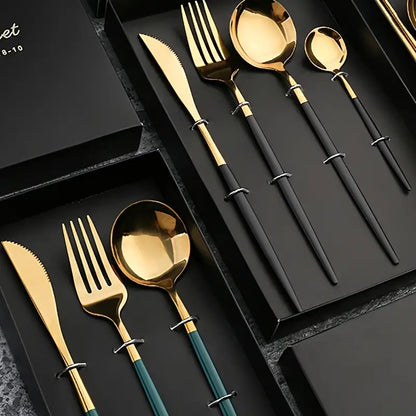 Gift Box Cutlery Set - Portuguese Stainless Steel