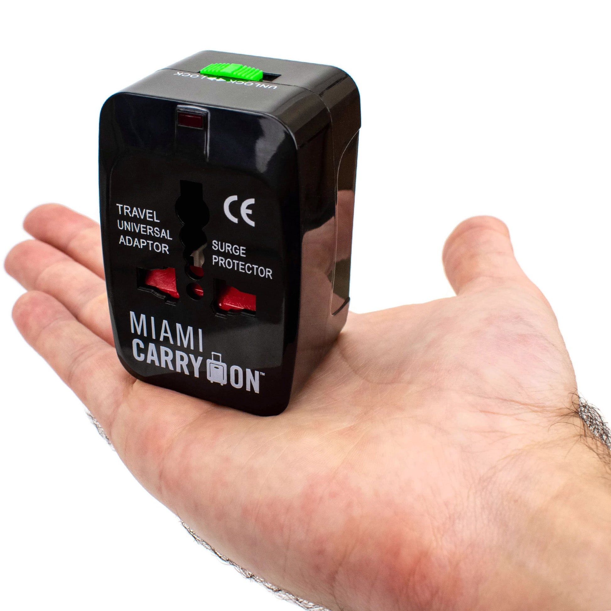 International Travel Adapter with USB Ports-1