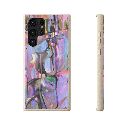 Biodegradable Phone Case with 'Passages' Abstract Original Artwork by Barbara Cleary-41