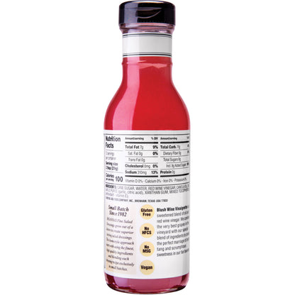 Brianna's Home Style Blush Wine Vinaigrette Salad Dressing (6x12Oz)-1