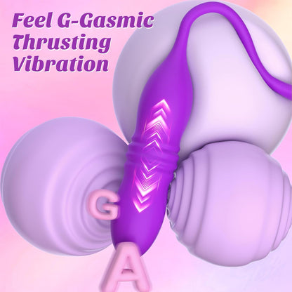 AetherNest Thrusting Remote Control Egg Vibrator-2