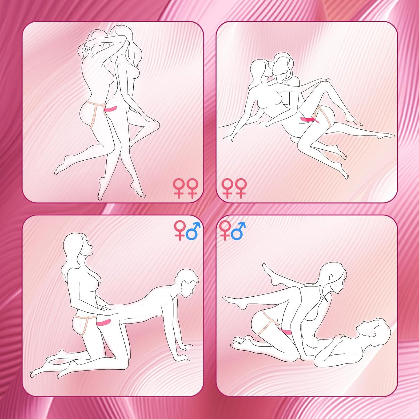 CraveGrip Strap-On Vibrating Dildo-4