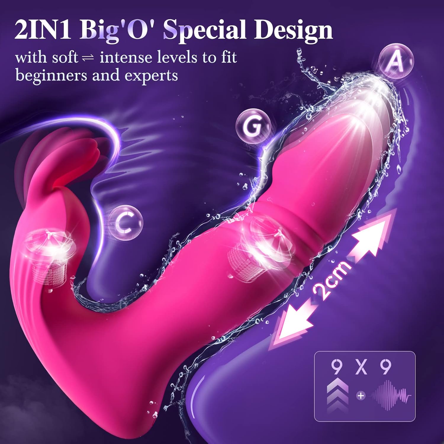 FawnThrust 3-in-1 Wearable Remote-Controlled Rabbit Vibrator-1
