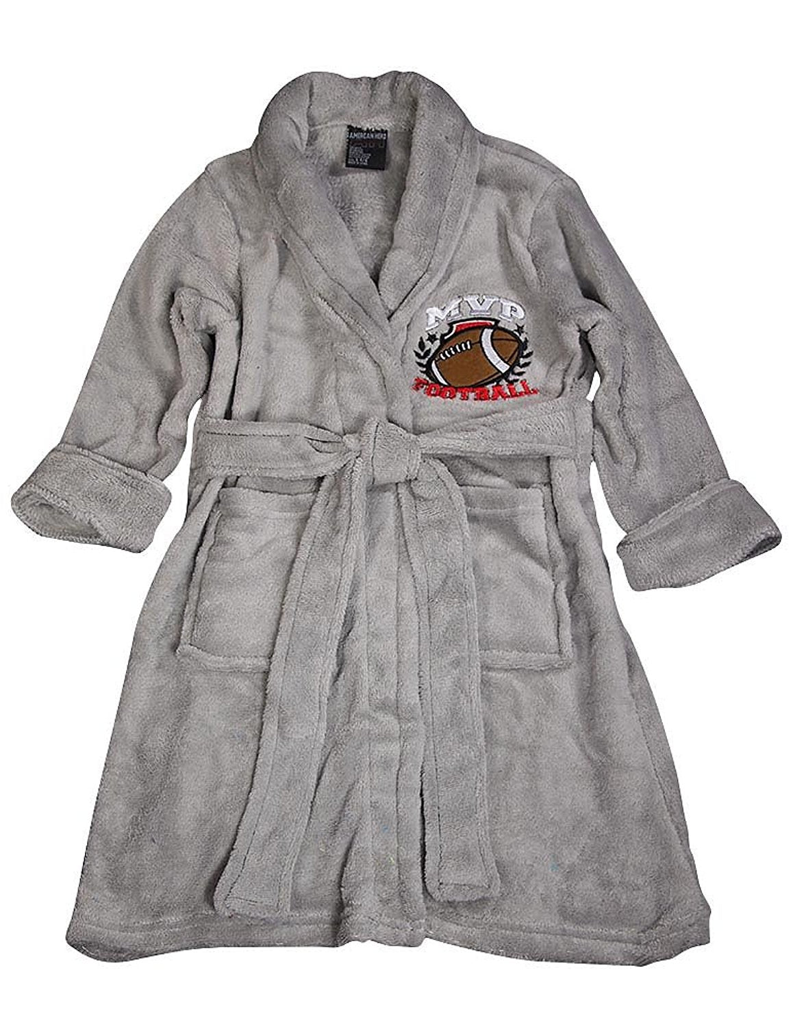 American Hero - Little Boys' Soft Plush Cozy Robe-3
