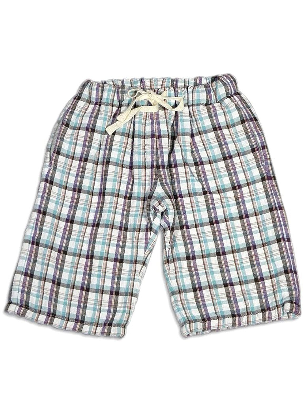 Dinky Souvenir - Baby Girls Plaid Bermuda Short-0