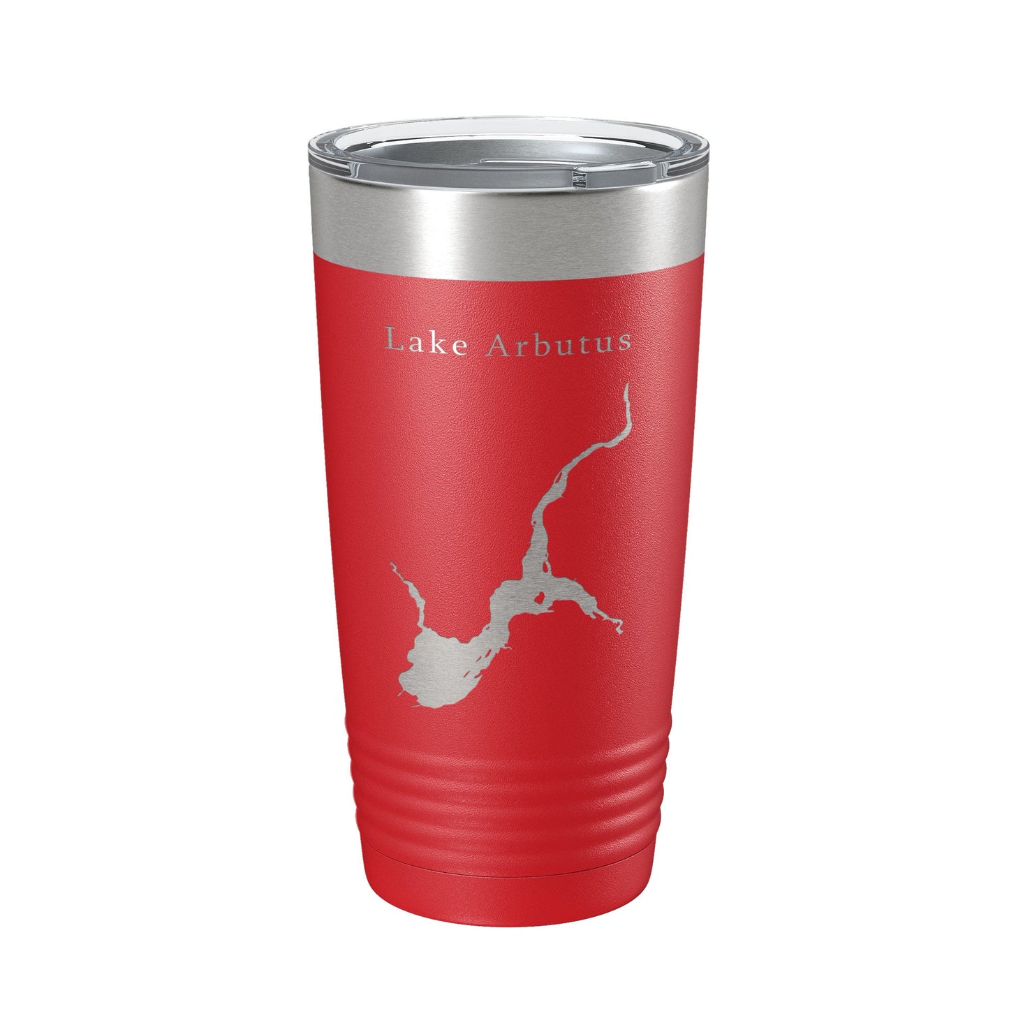 Lake Arbutus Map Tumbler Travel Mug Insulated Laser Engraved Coffee Cup Wisconsin 20 oz-10