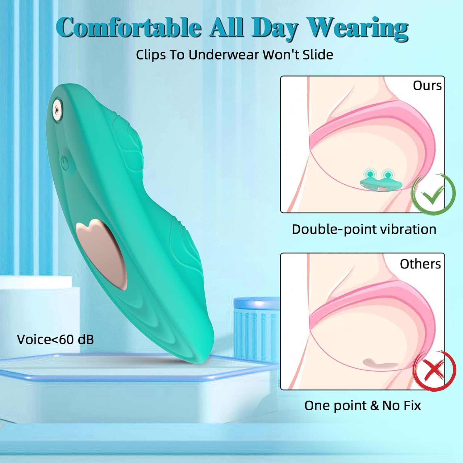 HaloGleam Mini Butterfly Vibrator-2