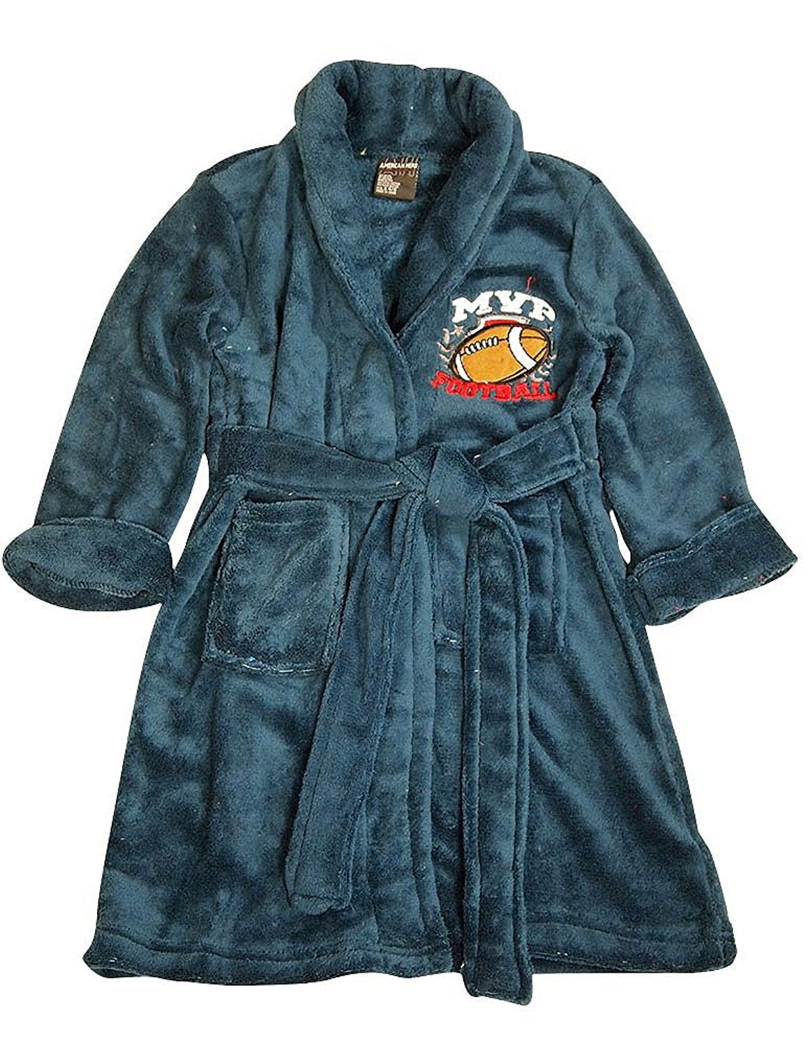 American Hero - Little Boys' Soft Plush Cozy Robe-2