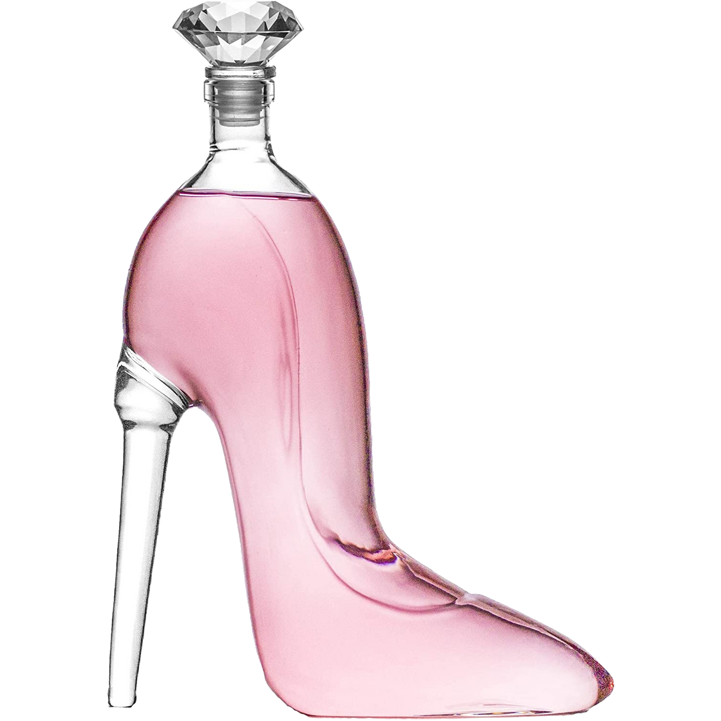 Heel Stiletto High Heels Shape Decanter Whiskey and Wine Decanter with Stopper - Handcrafted High Heel Decanter for Wine Liquor Rum Bourbon Tequila, Elegant Decanter Gifts for Women - Copyright Design-0