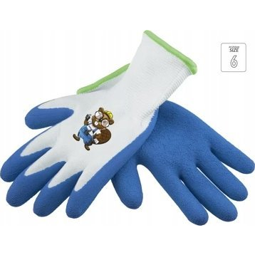 Dedra Rękawice ochronne KIDS spieniony lateks, rozm.6 (para) (BH1007R06)-0