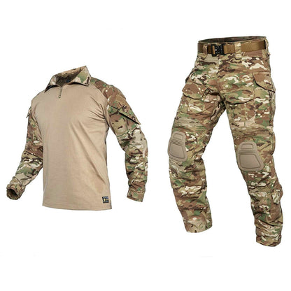 Army Tactical Desert Combat Suits with Knee Pads - G3-0