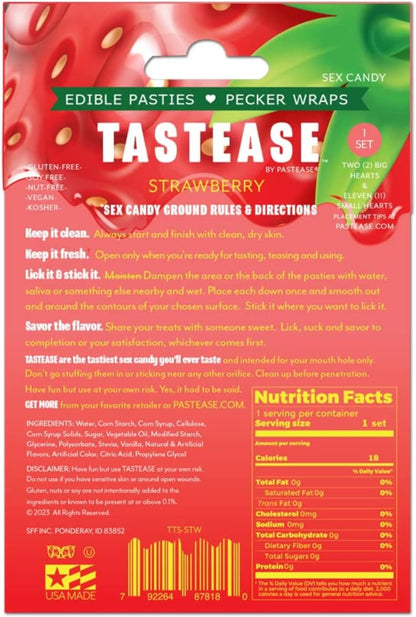 Heart Shaped Edible Nipple Pasties-1