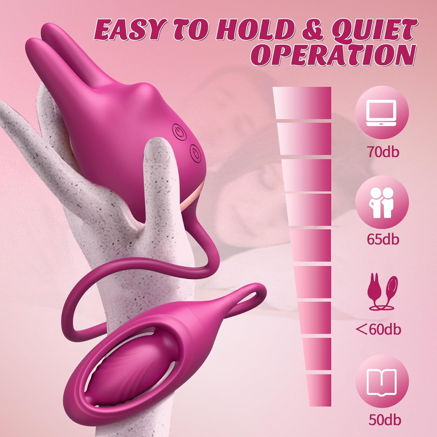 PleasureRabbit Inserted Vibrations Clitoral Stimulator-3