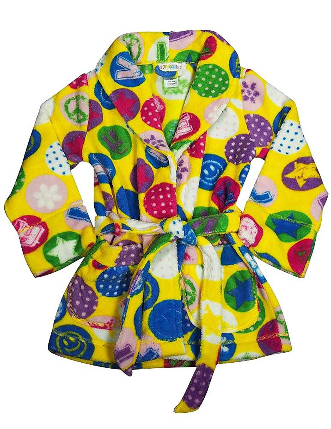 I heart Tweenklz - Big Girls' Plush Bathrobe-4