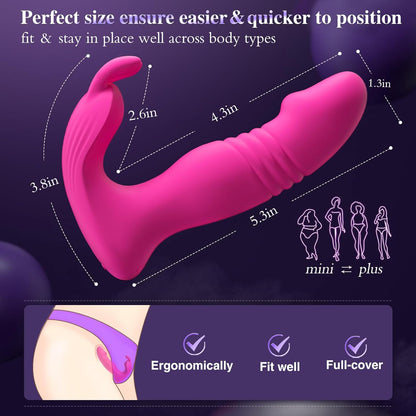 FawnThrust 3-in-1 Wearable Remote-Controlled Rabbit Vibrator-3