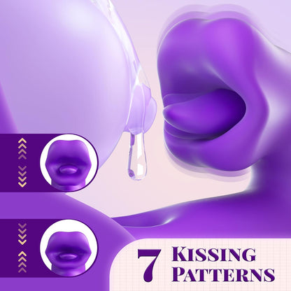 EcstasyKiss G-Spot Flapping & Licking Vibrator-2