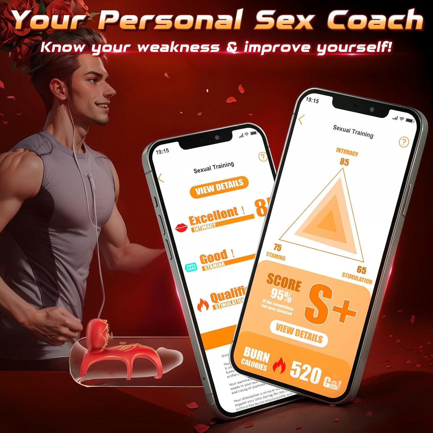 ThornMist Vibrating Penis Ring Clitoral Vibrator-2
