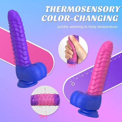 LustWraith Thrusting 8.9" Monster Dildo-2