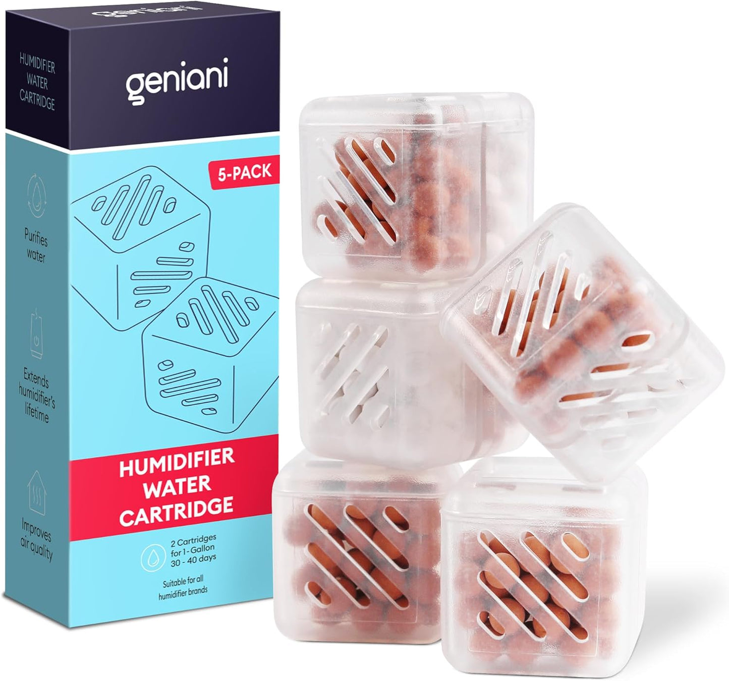 Humidifier Water Cartridge (5 pcs.)-0