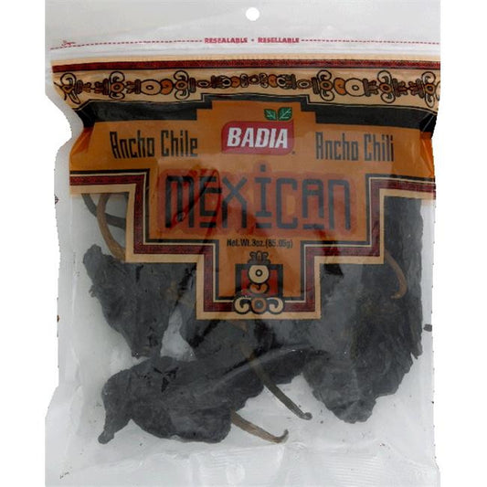 Badia Mexican Ancho Chili  (12x3 OZ)-0