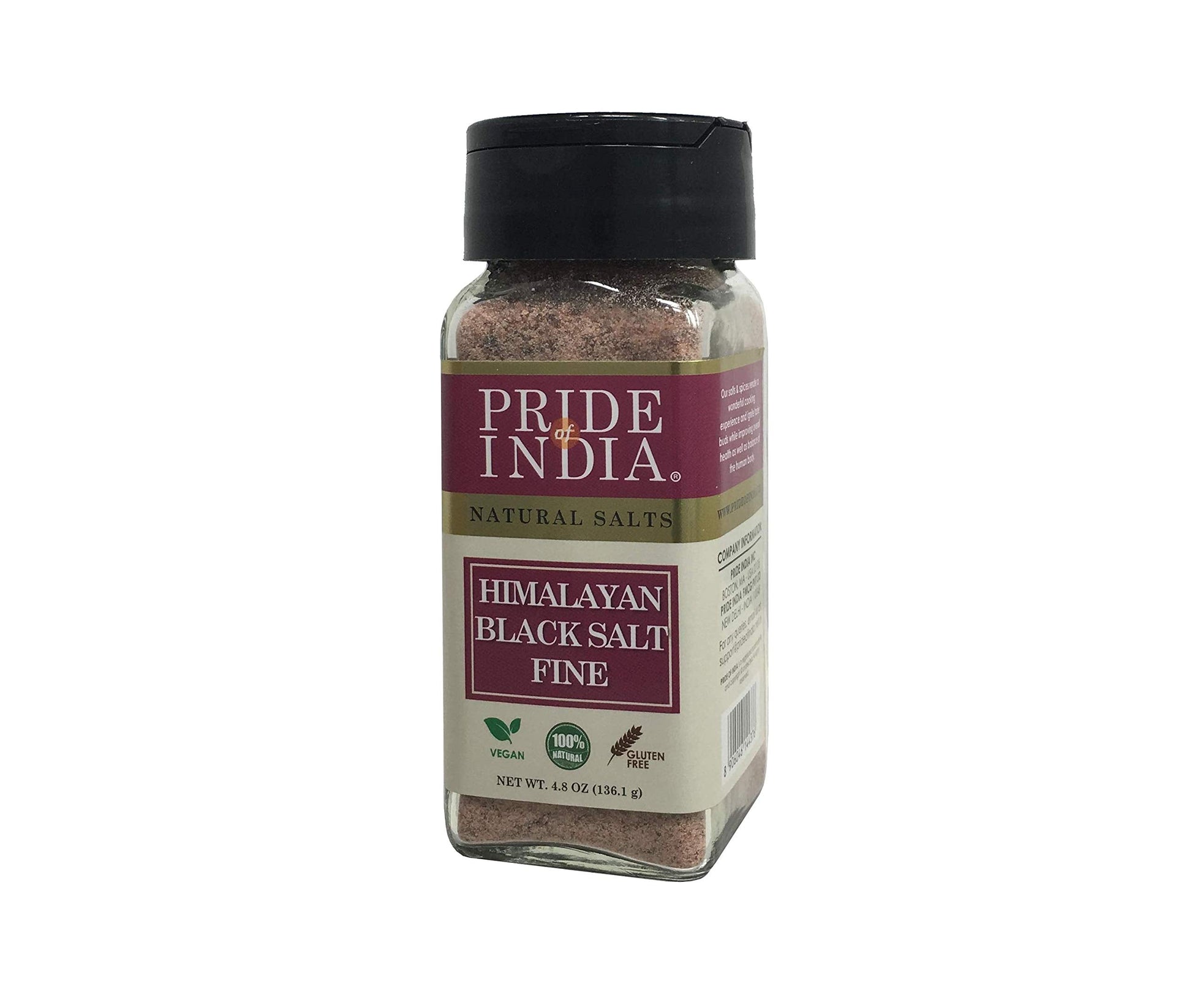 Himalayan Black Rock Salt (Kala Namak) - Fine Grind-0