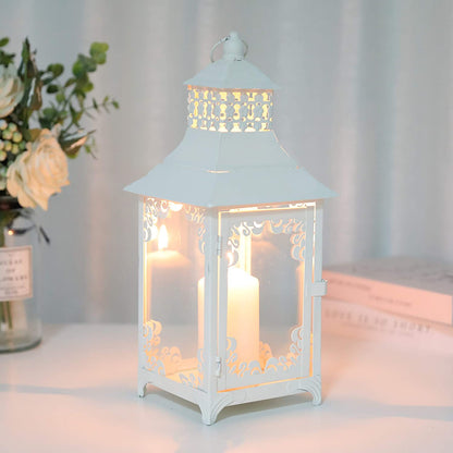 14.5'' High  Vintage Style Candle Lantern-4