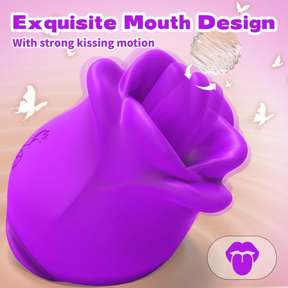 HavenLoom Rose Tongue Licking Vibrator-1