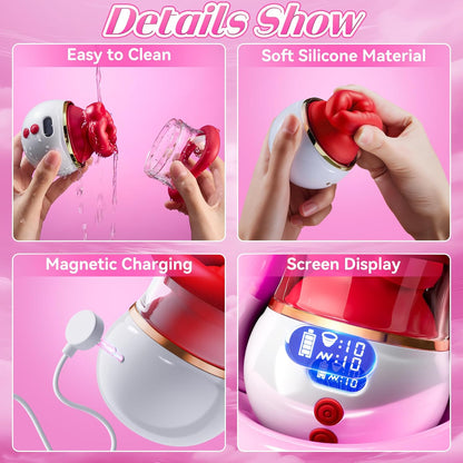 KissWhirl Mouth Sucking Tongue Vibrator-4