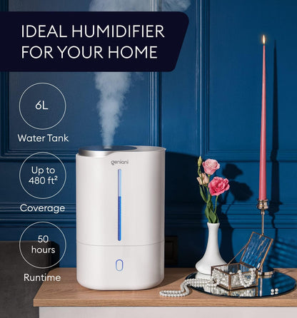Huron Humidifier 6L White-1