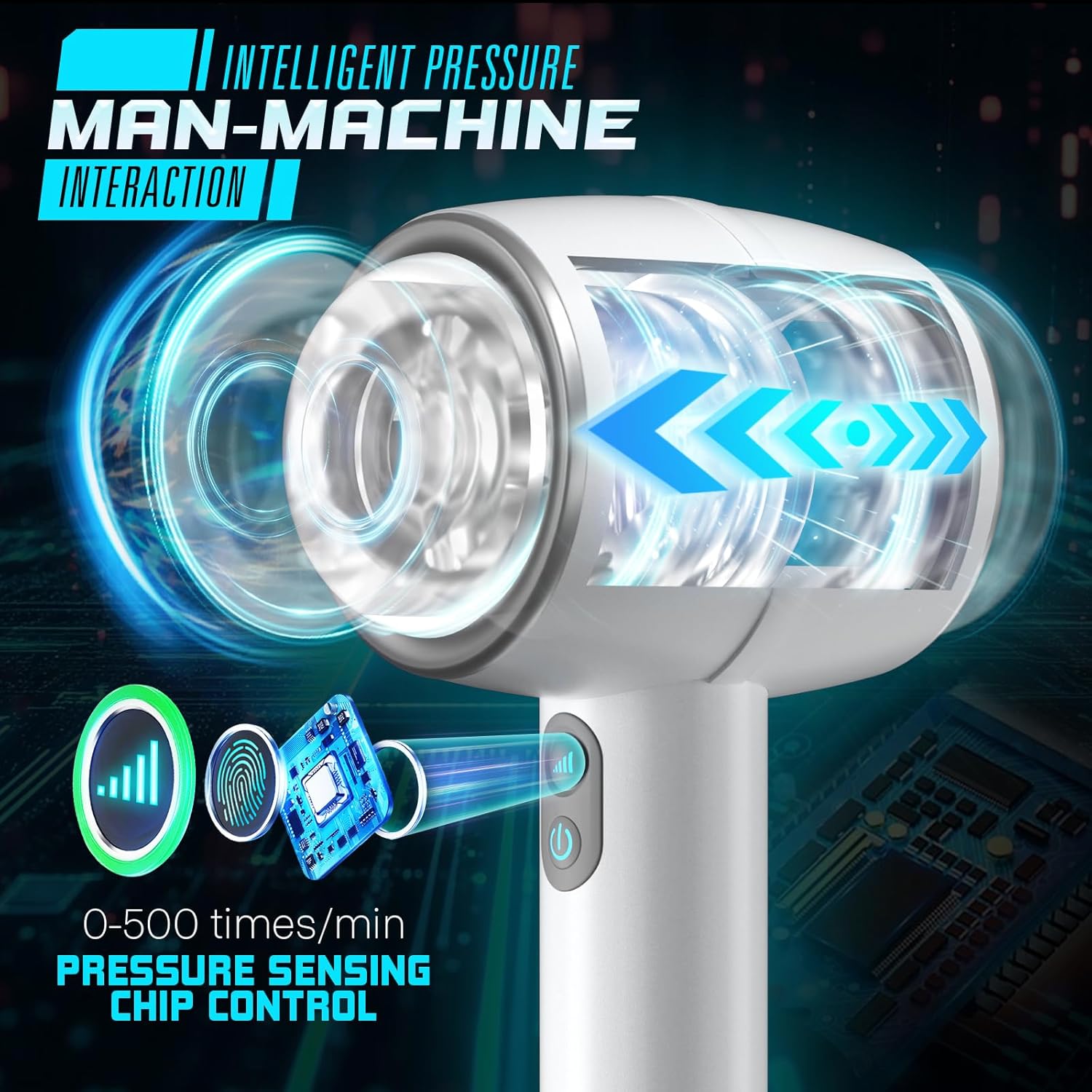 MonarchRage Automatic Thrusting  Male Masturbator-2