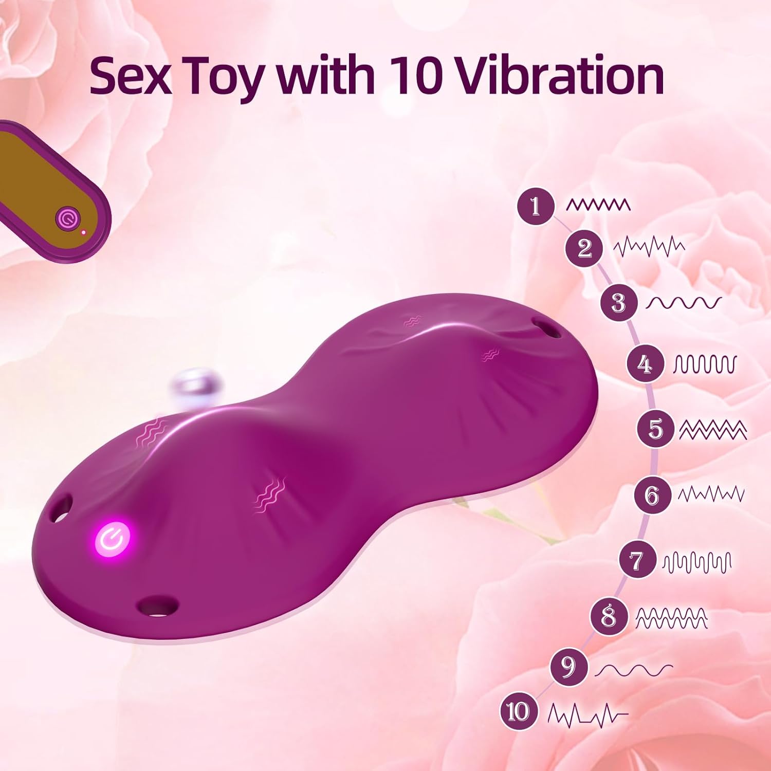 OpalPulse Wearable Panty Vibrator-3