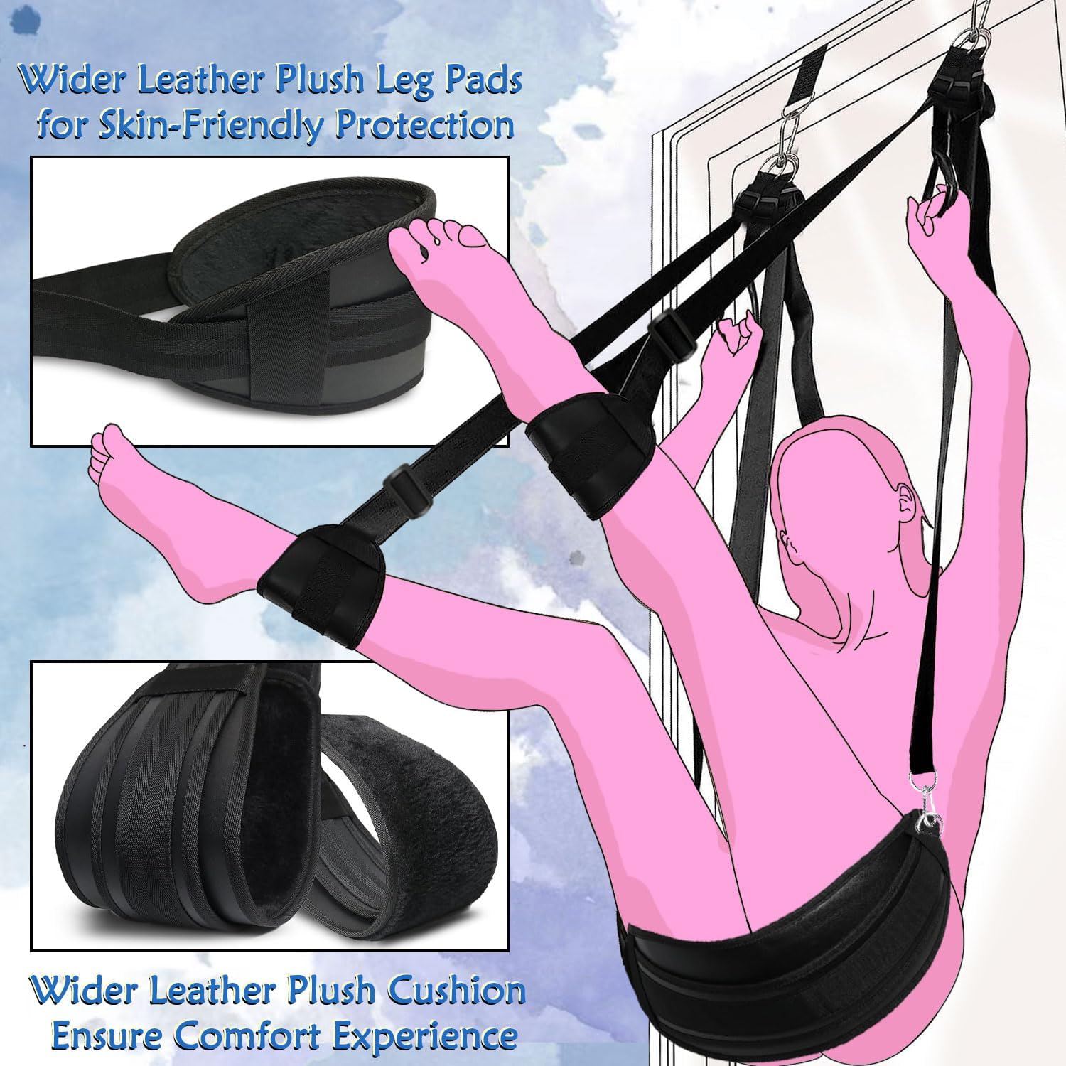 FlexiSwing 2-in-1 Door Sex Swing-3