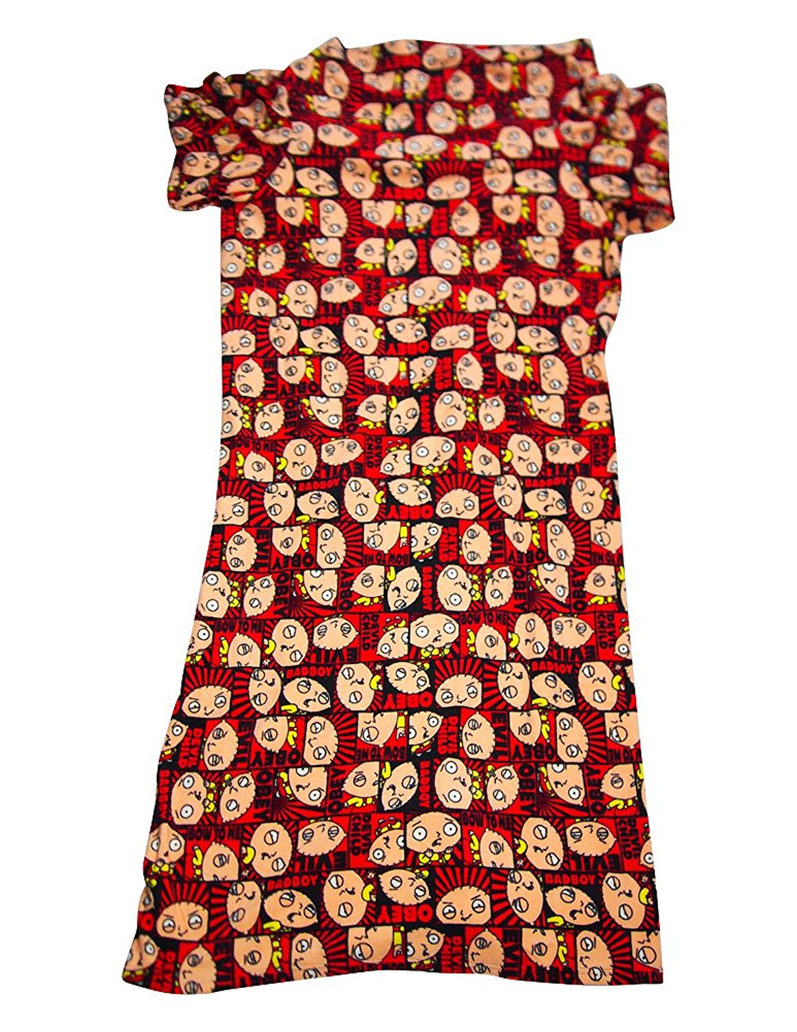 Family Guy - Mens Fleece Stewie Wrappie Robe-1