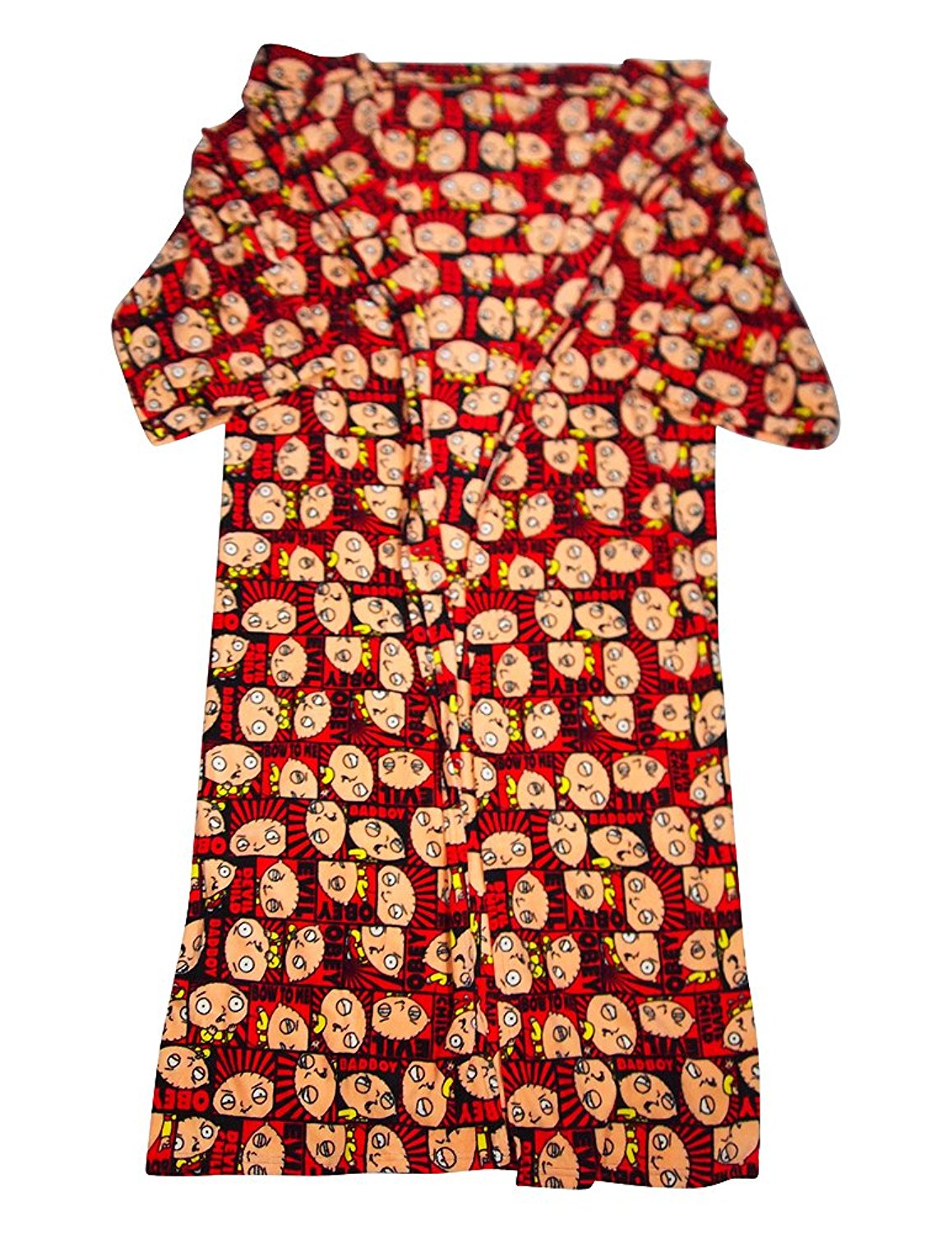 Family Guy - Mens Fleece Stewie Wrappie Robe-0