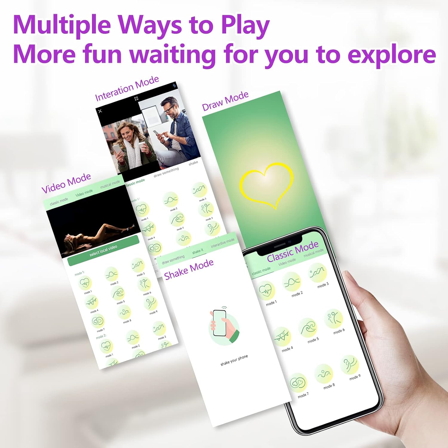 HaloCharm Egg Vibrator Dildo-2