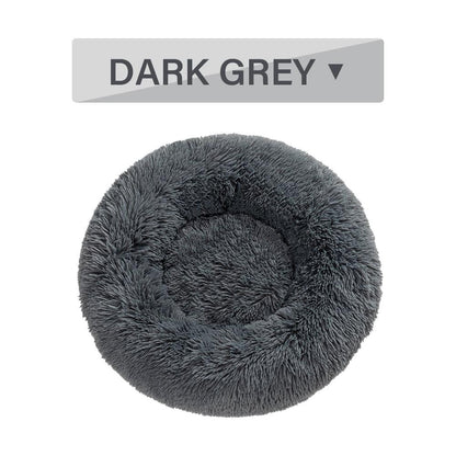 The Snugglepaws Plush Donut Pet Bed: Luxuriously Cozy Haven For Dogs And Cats-12